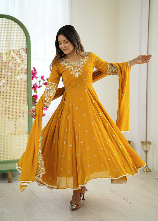 Regal Charm Anarkali Ensemble