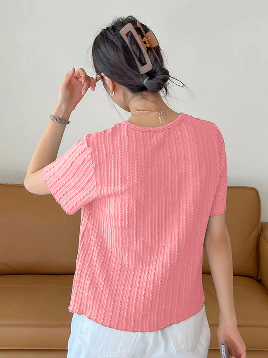 Korean Pink Top