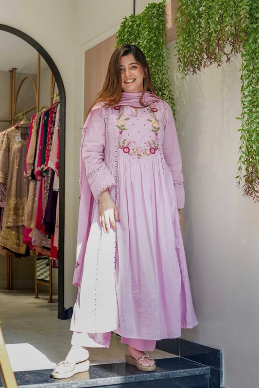 Pastel Grace Kurta set for women