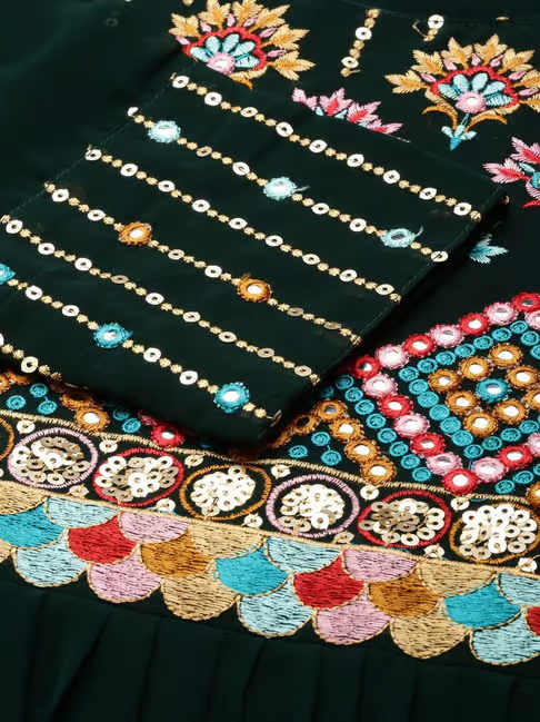 Designer Embroidered Anarkali Kurti for Women